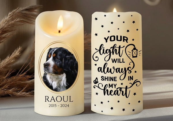 Their Light Memorial Candle